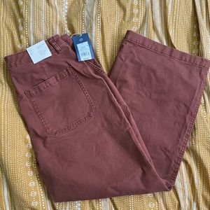 High Rise Cropped Pant